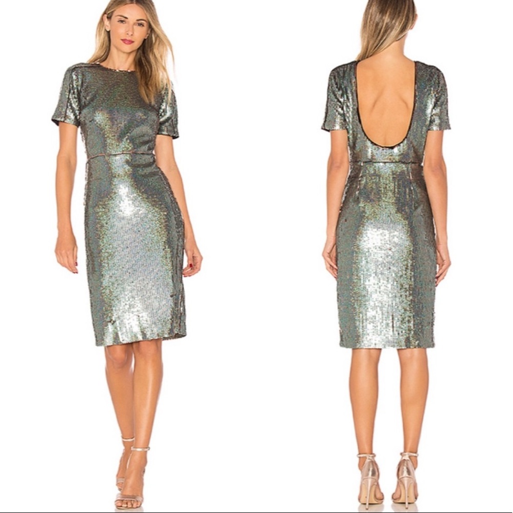 Lovers + Friends Ginuwine Sequin Midi Dress